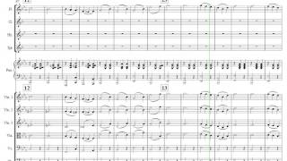 Shostakovich - Waltz No. 2: arrangement for Chamber Orchestra with sheet music score