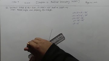 Class 7 -Question 2 Ex- 10.4 -Practical Geometry- Chapter 10 Maths Class 7- NCERT