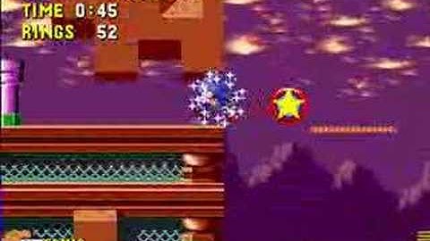 Sonic 1 Return to the Origin Spring Yard 3 Speedrun