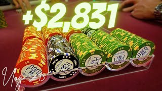 How To Win THOUSANDS Playing 2/5 - An ENTIRE Session Review |  Poker Vlog #93