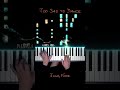 Jung Kook - Too Sad to Dance Piano Cover #TooSadtoDance #JungKook #PianellaPianoShorts