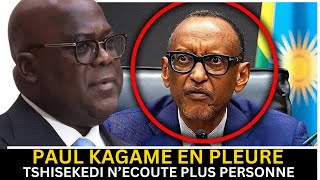 HKTODAY 27/10: PAUL KAGAME EN PLEURE, TSHISEKEDI N'ECOUTE PLUS PERSONNE QUE DOIS FAIRE?