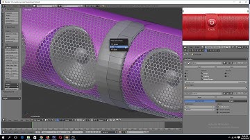 modeling a bluetooth speaker in blender speed modeling tutorial