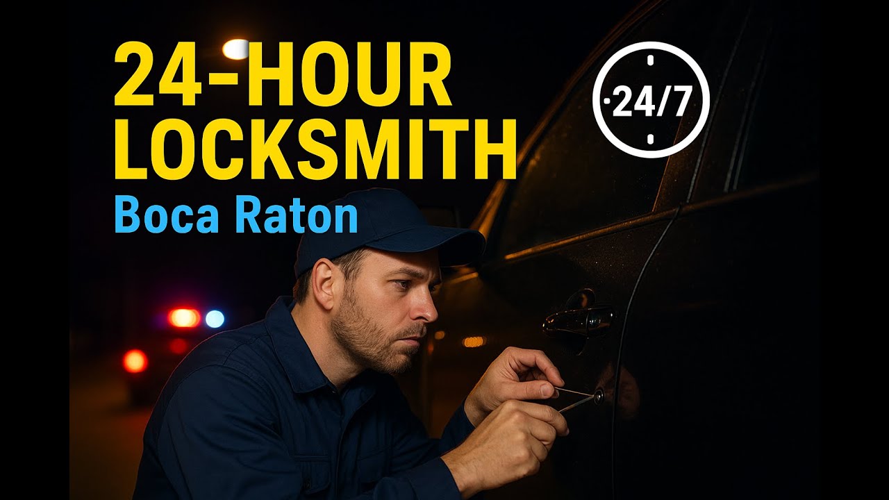 24 HOUR LOCKSMITH Services in Boca Raton