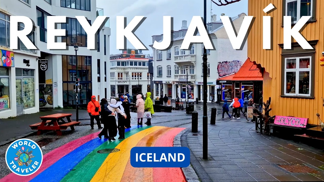 Exploring Reykjavík, Iceland: The World's Most Unique Capital City: 4K Walking Tour - May 2024