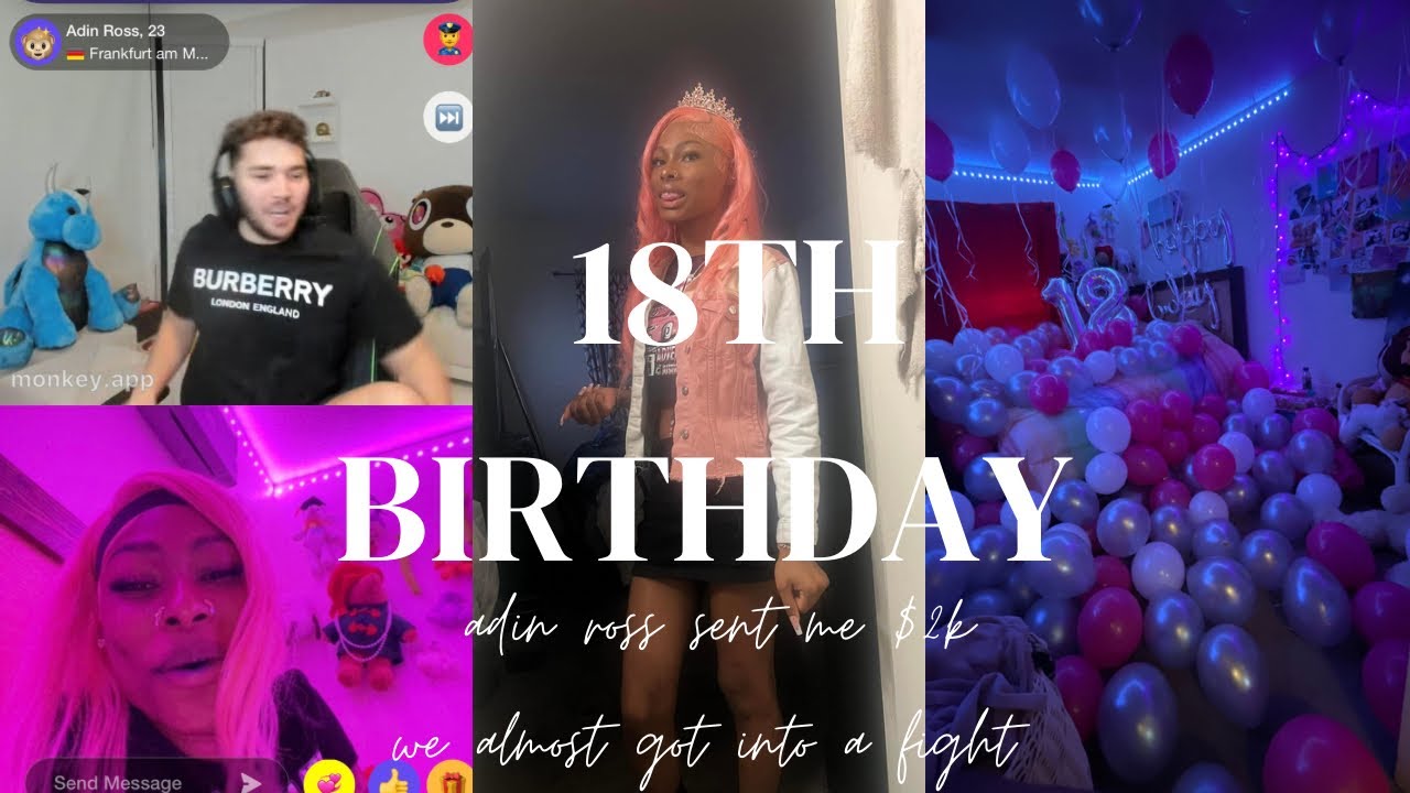 18TH BIRTHDAY VLOG || ADIN ROSS SENT ME $2K, SPIRT WEEK PEP-RALLY