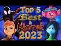 Top 5 best  worst animated films of 2023