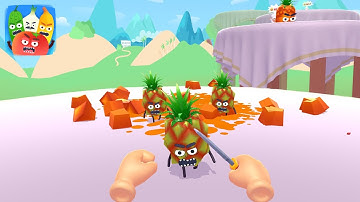 Hit Tomato 3D ​- All Levels Gameplay Android,ios (Levels 1-15)
