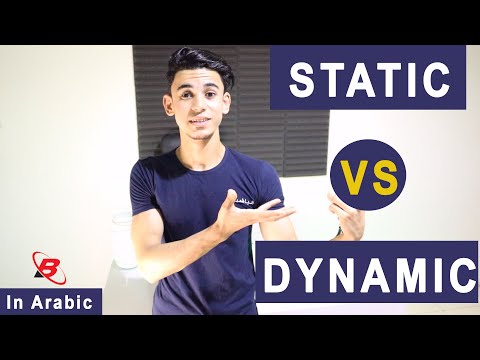 الباشمبرمج | الفرق بين المواقع الثابتة والتفاعلية (Static vs Dynamic)!