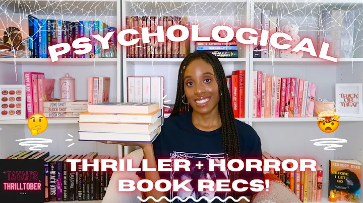 Psychological Thriller + Horror Book Recommendations! 🤯📚🩸| Tayah’s THRILLtober 🔪