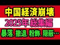 【中国経済崩壊】2025年総集編、上海不動産暴落、外資撤退、粉飾横行、GDP隠蔽…