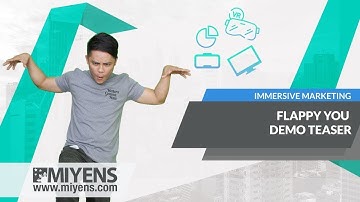 Kinect Augmented Reality Flying Game: Flappy You