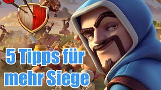 5 Tipps für mehr Siege im Clankrieg + Erklärung  Clash of Clans mit JustinusLP