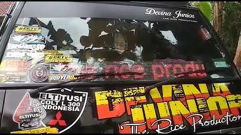 Running text lampu rotari blitz dll(1)