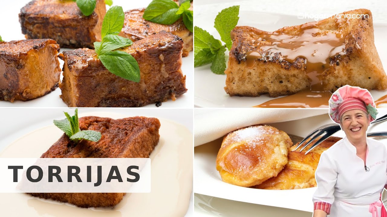 4 RECETAS de TORRIJAS para triunfar en SEMANA SANTA ¡con Eva Arguiñano!