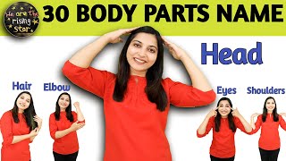 30 body parts name | Learn English | Parts of Body name | WATRstar by WATRstar - The learning hub 731,371 views 7 months ago 5 minutes, 6 seconds