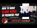 How To Make Clone Video In Premiere Pro | Masking Tutorial | Edits By Ashraf #adobe #tutorial #twin
