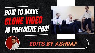 How To Make Clone Video In Premiere Pro | Masking Tutorial | Edits By Ashraf #adobe #tutorial #twin