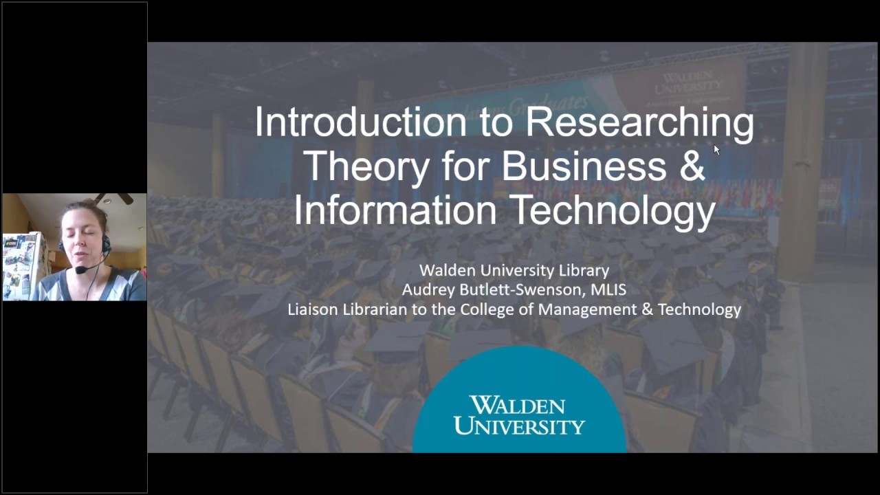 Technology & Applied Science - Library Webinar Archives - Academic Guides  at Walden University
