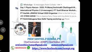 Cupping Therapy (Part-1)- Prof Senthil P Kumar's 150th Keynote Lecture @ PHYSIOHARCON 2020 screenshot 3