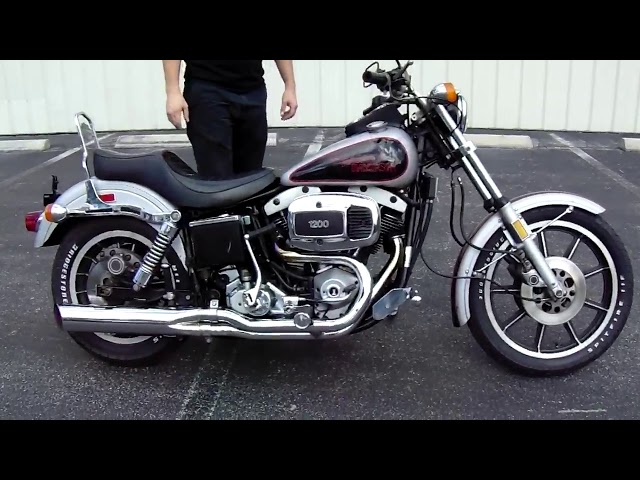 1979 Harley Davidson FXS Lowrider For Sale - YouTube