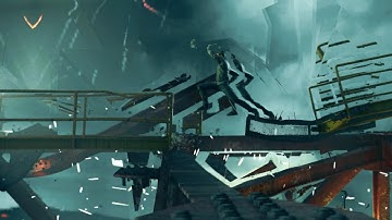 Quantum Break : Escaping the Time Stuttering Bridge-BOSS Fights (Campaign Mission All Action)