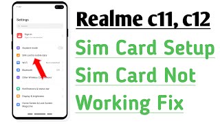 Realme C11, C12 Sim Card Setup Sim Card Not Working Problem Solve Kare screenshot 5