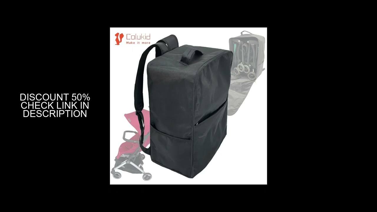 Baby Stroller Accessories Travel Bag Knapsack Buggy Storage Bag Compatible With Cybex Libelle, GB Po