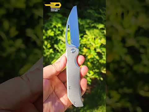 Bestech MINI TAIPAN Left-Handed – Vertical Satin + Flat Satin, Caught in the Light!