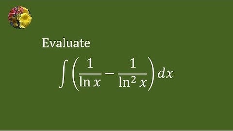 2010 MIT Integration Bee, qualifying test problem # 24