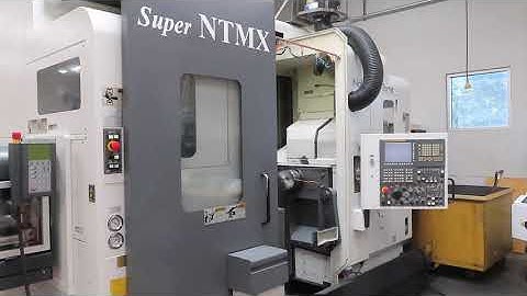 Nakamura Super NTMX CNC lathe ~ Multi Axis ~ Yr. 2010
