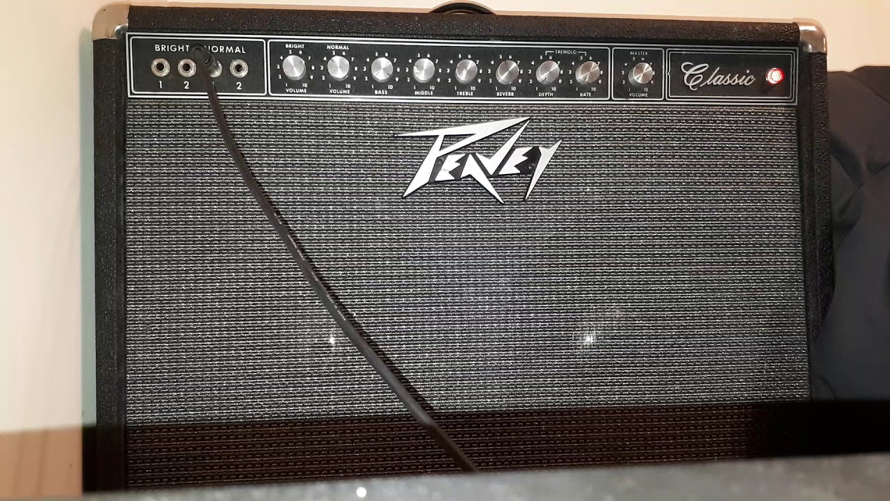 1973 Peavey Classic Amp. YouTube
