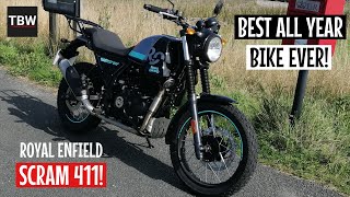 Royal Enfield Scram 411 Review   A Bike for All Seasons