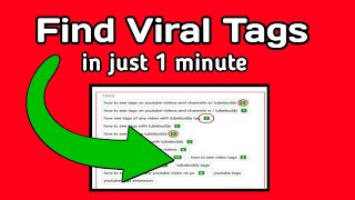 How To Find Viral Tags for Youtube Video in 2021 ! Video Viral Hoga screenshot 2