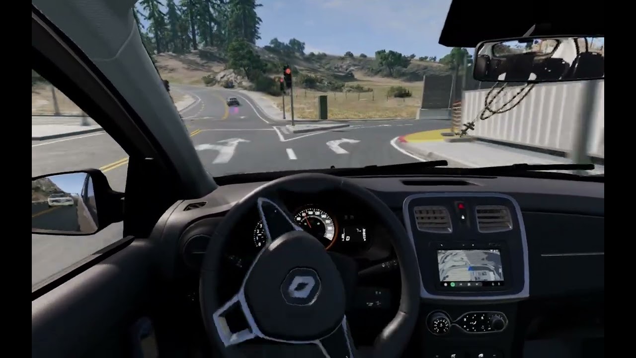 Renault Runs From Police