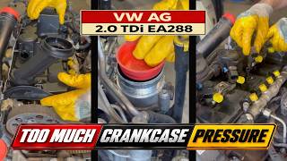 One Small Membrane Failed… And Half The Engine Had To Come Apart | VW Crafter EA288 Repair