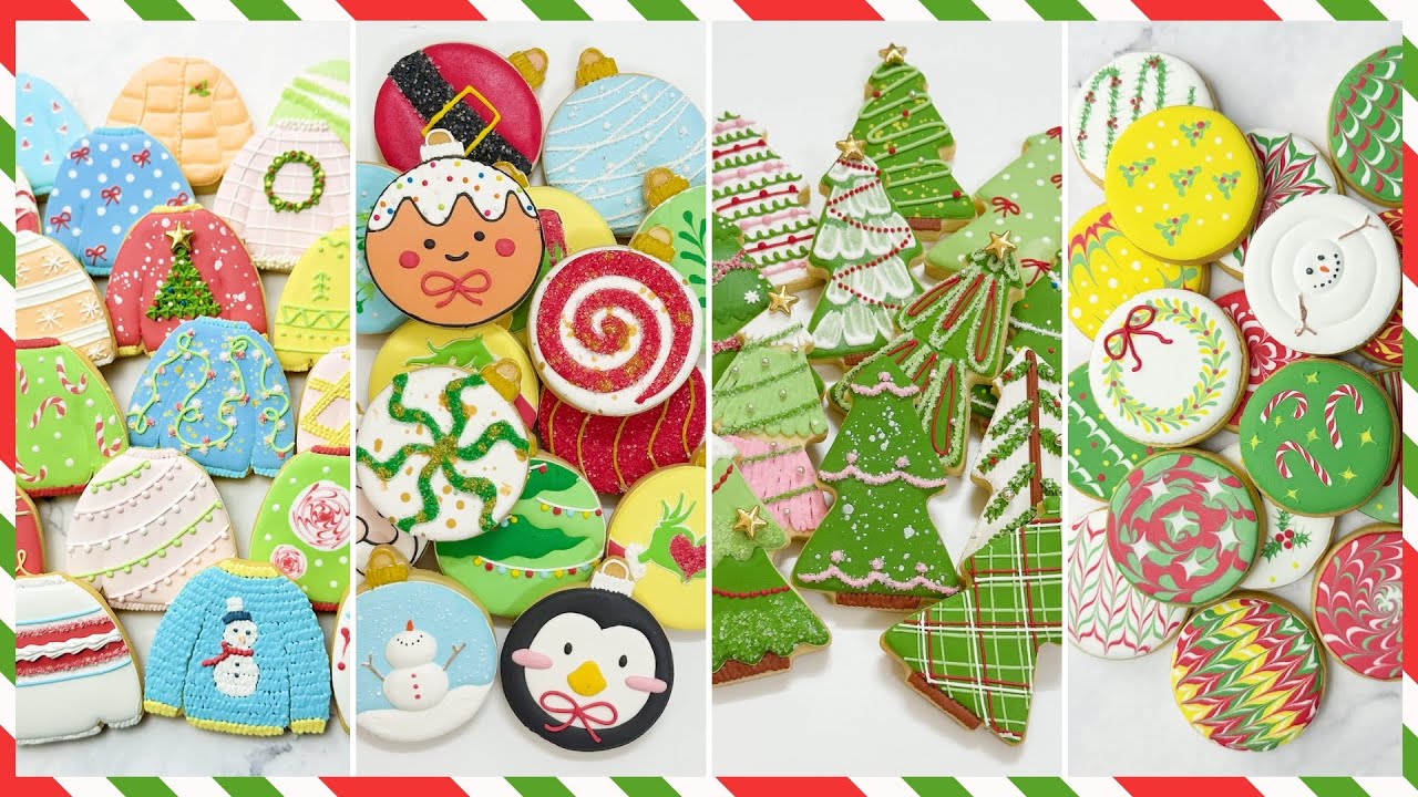 60 MINUTES Christmas Cookies Compilation 2025 ~ Satisfying Royal Icing ~ 癒しのクリスマスアイシング集🎄