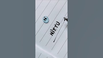 Name Art calligraphy ✍️ BUBBLE NAME latter #shorts#deepindiy#calligraphy#nameart#bubble#latteart#art