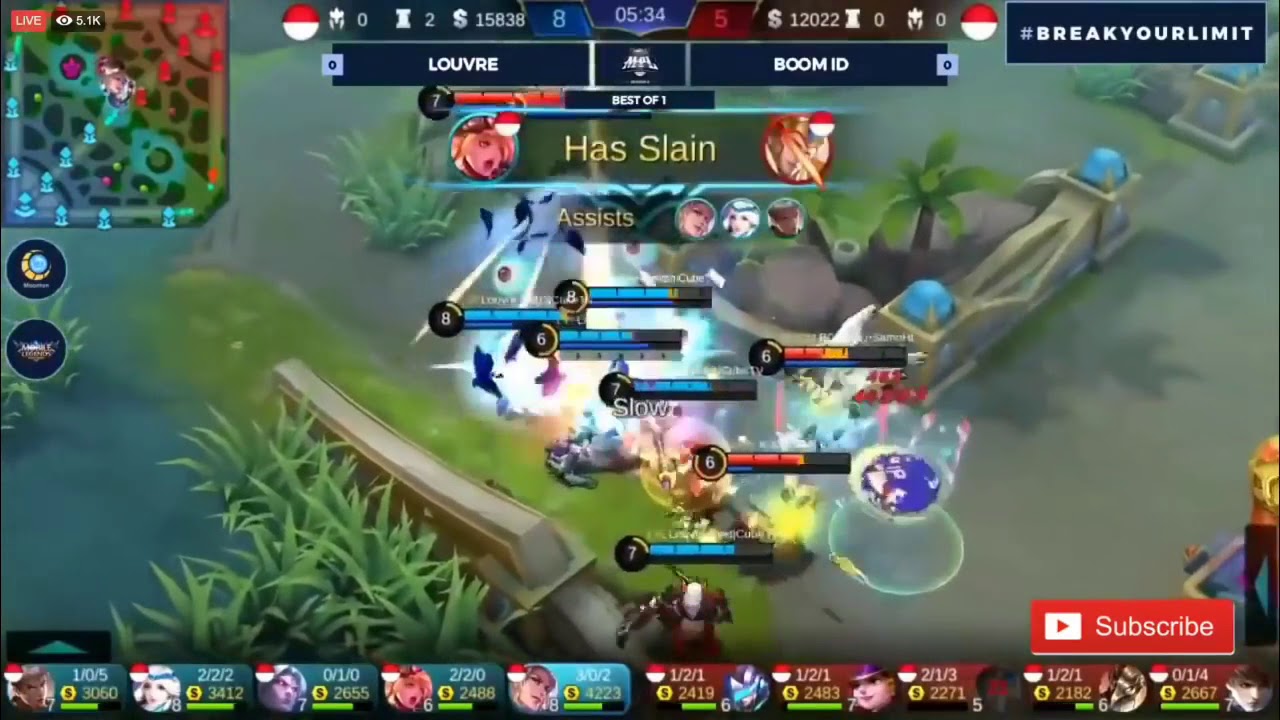 LOUVRE VS BOOM ID MPL S2 KUALIFIKASI FINAL DAY 3