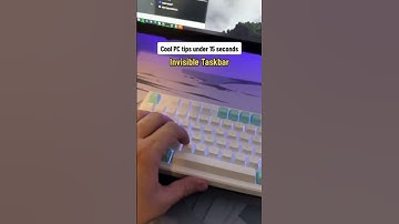 Thumbnail of How to get invisible taskbar on Windows