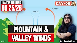 Mountain and Valley Winds Explained | Important Geography Topics for UPSC Mains 2025 | SleepyClasses