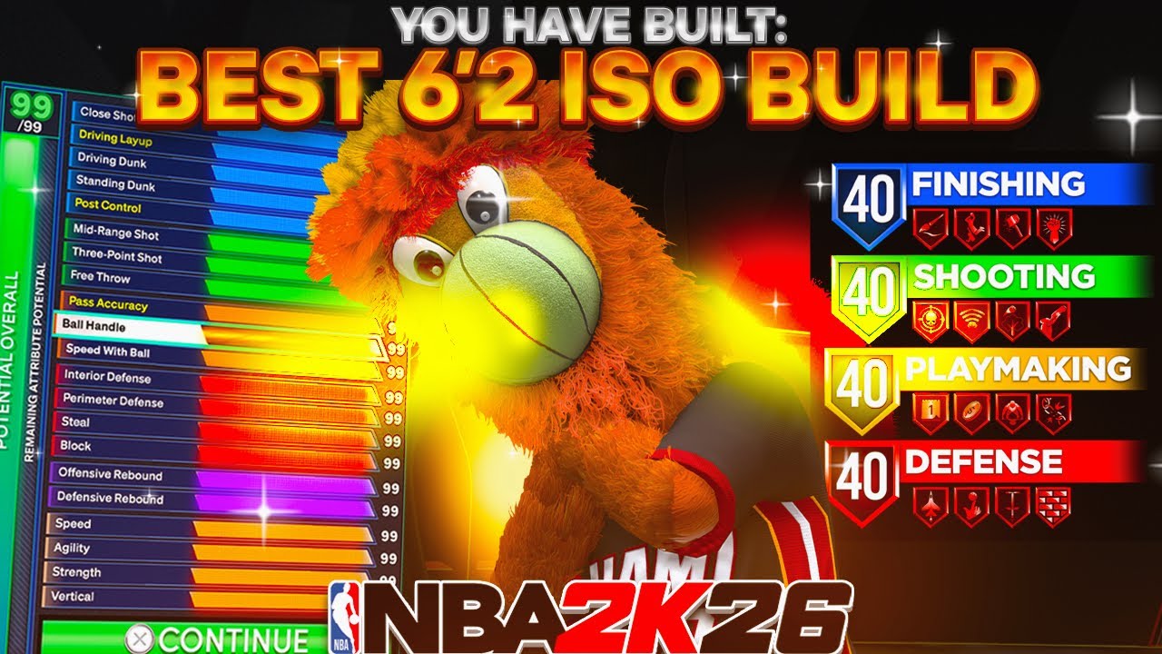 *NEW* BEST GAME BREAKING POINT GUARD BUILD in NBA 2K26! OVERPOWERED ...