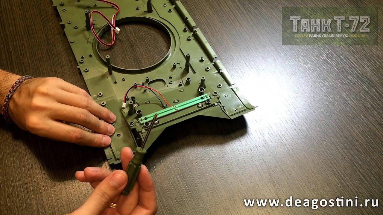 Сборка танка Т-72. Выпуск 24 масштабные модели танков