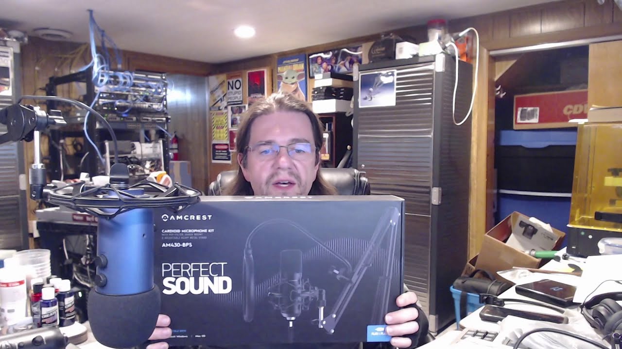 Amcrest AM430 BPS Perfect Sound Microphone Kit Review - YouTube