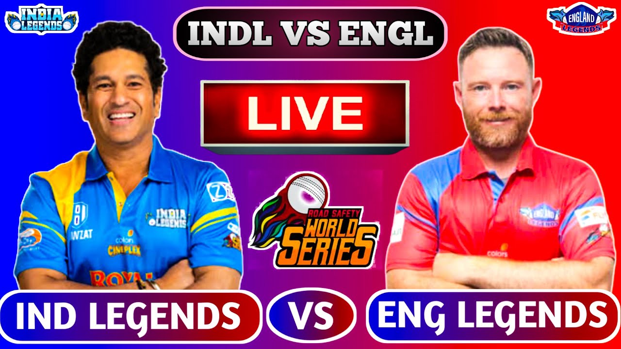 🔴Live India Legends vs England Legends INDL vs ENGL Live Cricket Scores INDL VS ENGL Match Live