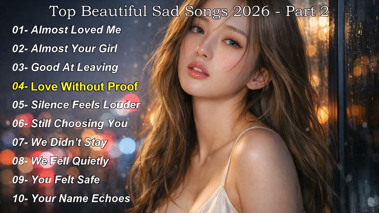 Top Beautiful Sad Songs 2026💔 | New English Sad Songs Playlist | Top Trending TikTok Songs