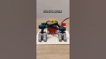 Output Splitters #lego #legotechnic #mechanical #technic #mechanism #engineering #legofan #creative