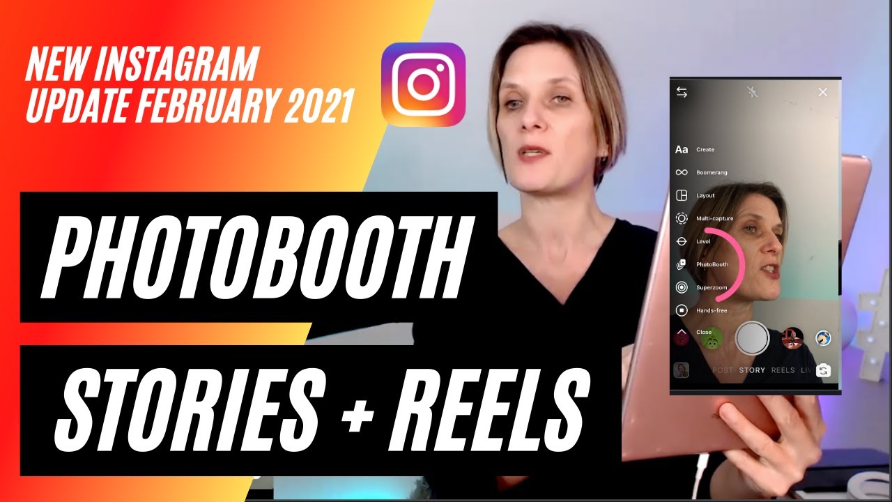 NEW INSTAGRAM Stories update - Photobooth in Instagram stories FEB 2021
