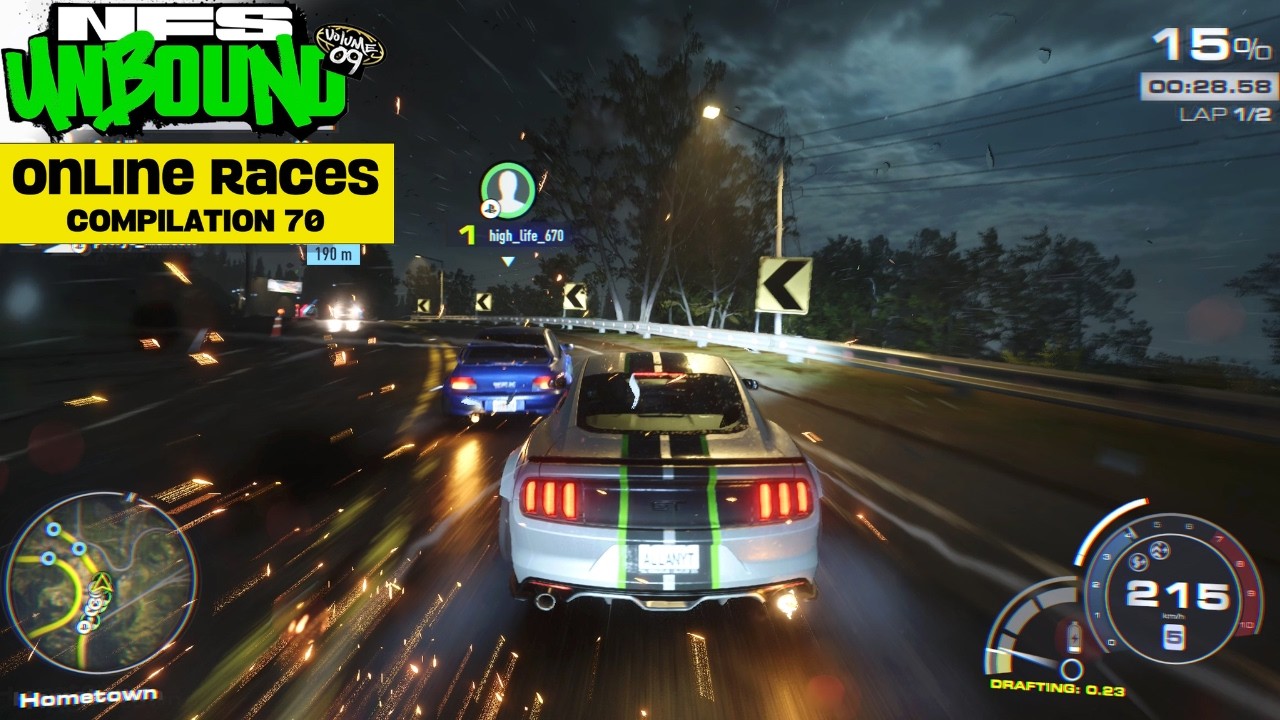 NFS Unbound Online Races Compilation 70