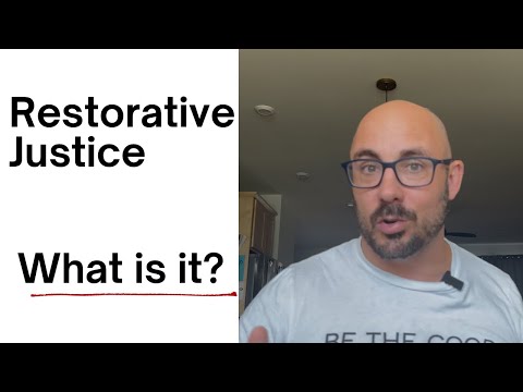 Restorative justice as a day job